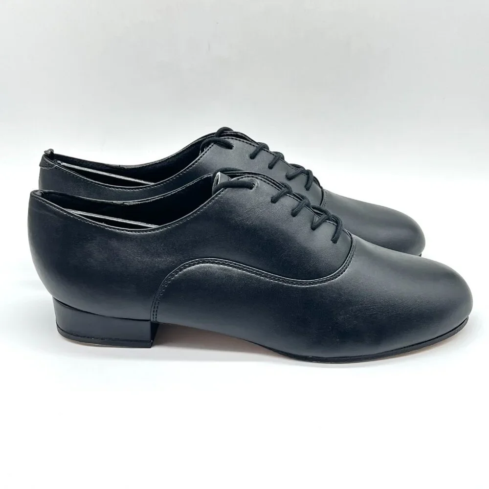 Capezio Mens Size 11 446 Black‎ Overture Oxford Character Dance Shoes